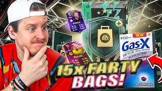 FARTY BAGS are back 15x Winter Party Bag Packs FIFA 22 Ultimate Team [upl. by Arodoeht]