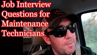 How to Interview a Maintenance Technician [upl. by Ducan]