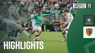 Plymouth Argyle v Hull City highlights [upl. by Grunenwald]