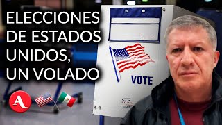 Elección en Estados Unidos es atípica histórica y completamente polarizada Esquivel [upl. by Devaney]