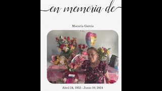 EN MEMORIA DE MACARIA GARCIA BANOS [upl. by Lemieux471]