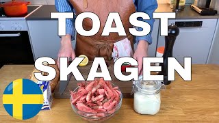 TOAST SKAGEN  How to make Swedish Toast Skagen  Swedish Food  Toast Skagen recipe [upl. by Sherman]