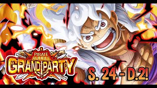 ANOTHER GEAR 5 LUFFY Grand Party Monster Season 24  Day 2 [upl. by Fabio]