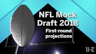 NFL Mock Draft 2018 FirstRound Projections  San Diego UnionTribune [upl. by Lazes385]