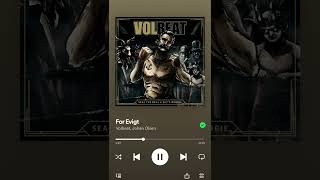 Volbeat  For Evigt volbeat music [upl. by Einyaj280]