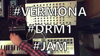 Vermona DRM1 Mkiii Jam 01 w Beatstep Pro Doepfer Dark Energy Novation Bass Station [upl. by Eohce495]