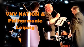 VNV NATION amp Philharmonie Leipzig 352024 🟠 snippets [upl. by Liza11]