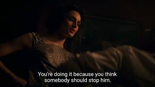 Lizzie talks to Oswald Mosley and Tommy  S05E05  PEAKY BLINDERS [upl. by Sanferd]