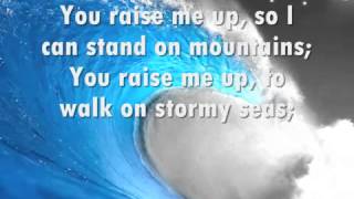 Josh Groban You Raise Me Up with lyrics [upl. by Burnie]