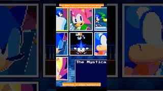 Sonic The Fallen Stars  All cutscenes  SECRET sonic sonicthehedgehog animation pixelart tails [upl. by Eseuqram]