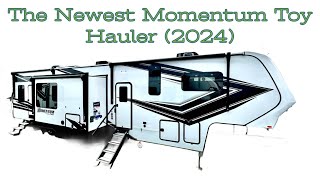 All New 2024 Toy Hauler Floor Plan from Grand Design RV  Momentum 414M [upl. by Bang]