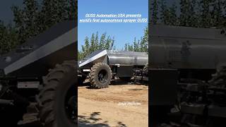 Autonomous sprayer  GUSS Herbicide  Made By GUSS Automation USA  farming shorts [upl. by Suiradal]