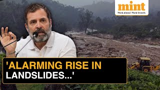 Wayanad Landslide Live Update Over 50 Killed Rahul Gandhi Says Urgent Need For Mapping [upl. by Nottus]