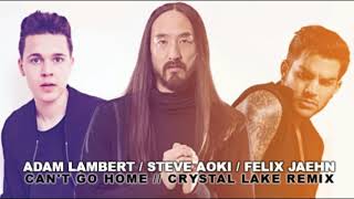 Adam Lambert with Steve Aoki amp Felix Jaehn  Cant Go Home Crystal Lake Remix [upl. by Assennev]