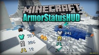 Как установить Armor Status на Minecraft 162 [upl. by Aeht]