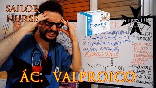 💊 Ácido Valproico quotDepakinequot Antiepiléptico [upl. by Jerald]