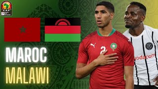 🔴🇲🇦🇲🇼 MAROC  MALAWI LIVE  🇲🇦DIMA MAGHRIB 18EMES DE FINALE CAN  COUPE DAFRIQUE  CAN 2022 [upl. by Ericksen]