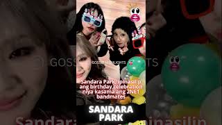 Sandara Park ipinasilip ang birthday celebration niya kasama ang 2NE1 bandmates [upl. by Shaefer]