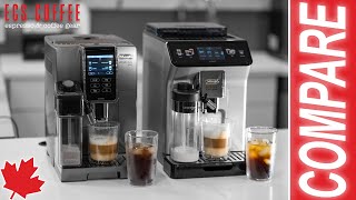 DeLonghi Eletta Explore vs Dinamica Plus  Comparison [upl. by Ryan]