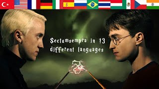 Sectumsempra in different languages Harry Potter [upl. by Urion802]