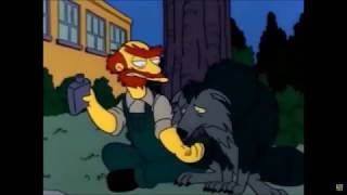 Groundskeeper Willie vs Wolf [upl. by Niwhsa]