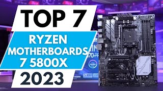 Top 7 Best Motherboards For Ryzen 7 5800x 2023 [upl. by Helsell788]