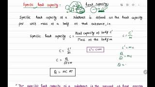 6 Specific heat capacity  calorimetry [upl. by Ailime]