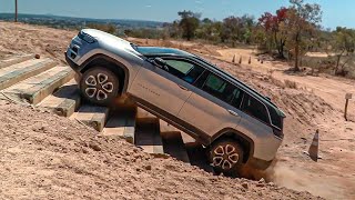 Jeep Commander 2023 OffRoad Test Drive [upl. by Kartis268]