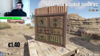 Rust Skin Shop  Deep Sea PonchoDouble DoorSword Kelp Rug Sunken Door 6th of July [upl. by Buderus]