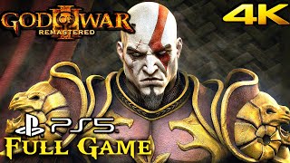 God of War 3 Remastered PS5  Gameplay Walkthrough FULL GAME 4K 60FPS No Commentary [upl. by Dove]