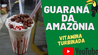 Como fazer guaraná da Amazônia tradicional uma vitamina super turbinada ideal pré e pós treino [upl. by Paff195]