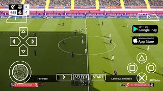 eFootball PES 2025 PPSSPP Download English Version Update New Kits 2425 amp New Transfers HD Graphics [upl. by Kleper]