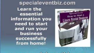 Linen Rental Business How To [upl. by Lleda]