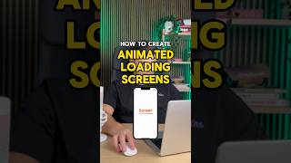 Find out how to create animated loading screens in Figma for mobile app design🚀 figmadesign uiux [upl. by Oratnek]