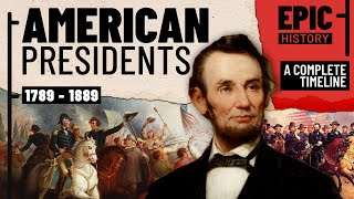 American Presidents A Complete Timeline  Washington to Cleveland 12 [upl. by Esinrahs879]