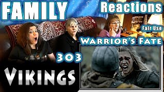 Vikings  FAMILY Reactions  Warriors Fate  303  Fair Use [upl. by Vitek]