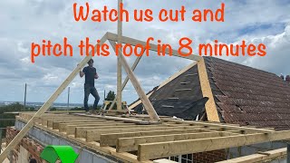 Cut and pitch your own loft conversion or extension roof it’s really not that hard [upl. by Bobbette632]