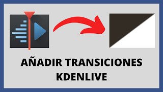 🔴 Cómo Poner TRANSICIONES en KDENLIVE 🪄 [upl. by Llecrad]