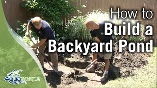 How To Build a Backyard Pond [upl. by Tonjes907]