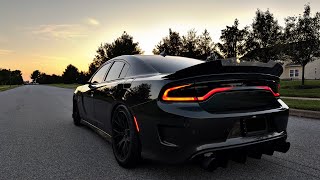 CHARGER RT CUTTING UP DURING THE SUNSET 🌅 [upl. by Chouest490]