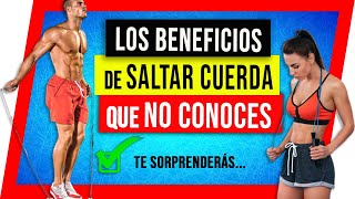 Los 10 BENEFICIOS DE SALTAR LA CUERDA 💪 para que sirve saltar la comba [upl. by Michal]