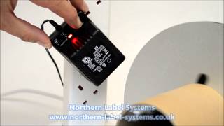 LABELMATE MC11 Rewinder  Northern Label Systems [upl. by Coulter]