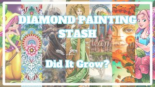 How Big Is It Now  Diamond Painting Stash Update [upl. by Hills]