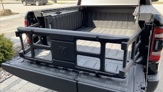 2020 RAM 1500  Use Bed Divider as a Bed Extender [upl. by Llenyt]