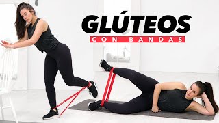 EJERCICIOS DE GLÚTEOS CON BANDA ELÁSTICA  AUMENTA TU GLÚTEO EN CASA [upl. by Amend]