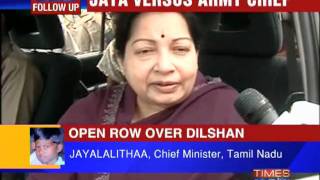 Army chief versus Jaya over Dilshan [upl. by Sylas]