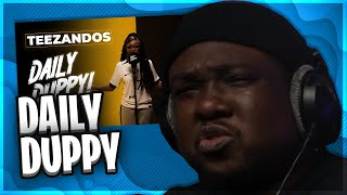 TeeZandos  Daily Duppy  GRM Daily REACTION [upl. by Frank]