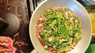 My quotAdobong Kangkong at Talbos ng Kamotequot Recipe [upl. by Mukul]