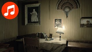 RESIDENT EVIL 7 Music 🎵 Save Room 10 HOURS Relaxing Gaming Music  RE 7 Soundtrack  OST [upl. by Ahoufe]