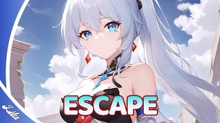 Nightcore  Escape Diviners feat Rossy  Lyrics [upl. by Maribelle]